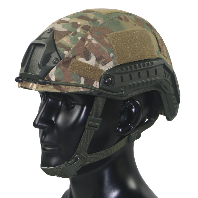 Casco rápido cubierta de casco juego cubierta de casco protector camuflaje cubierta de sombrero accesorios de modificación casco de camuflaje cubierta de tela de casco de bicicleta