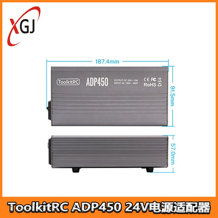 Адаптеры питания ToolkitRC, зарядное устройство, 450W, 24v
