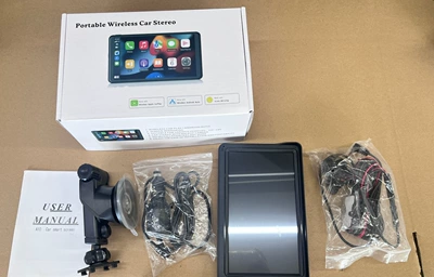 Simsiz CarPlay və Android Auto Car-Mounted Large-Screen Wireless Carplay - 7inch-portable-carplayrear-camera-ahd