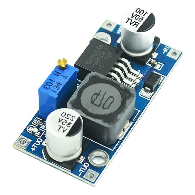 DC-DC Понижающий модуль питания 3A Регулируемый понижающий модуль LM2596 регулируется от 24 В до 12 В 5 В 3 В