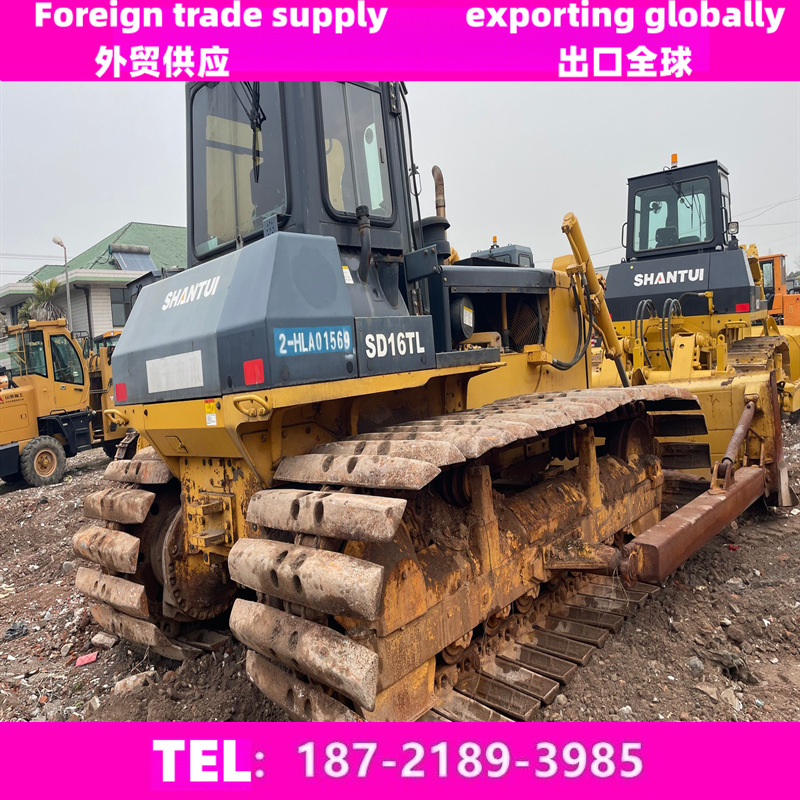 宽履带二手160推土机 山推SD16TL二手湿地手动档推土机