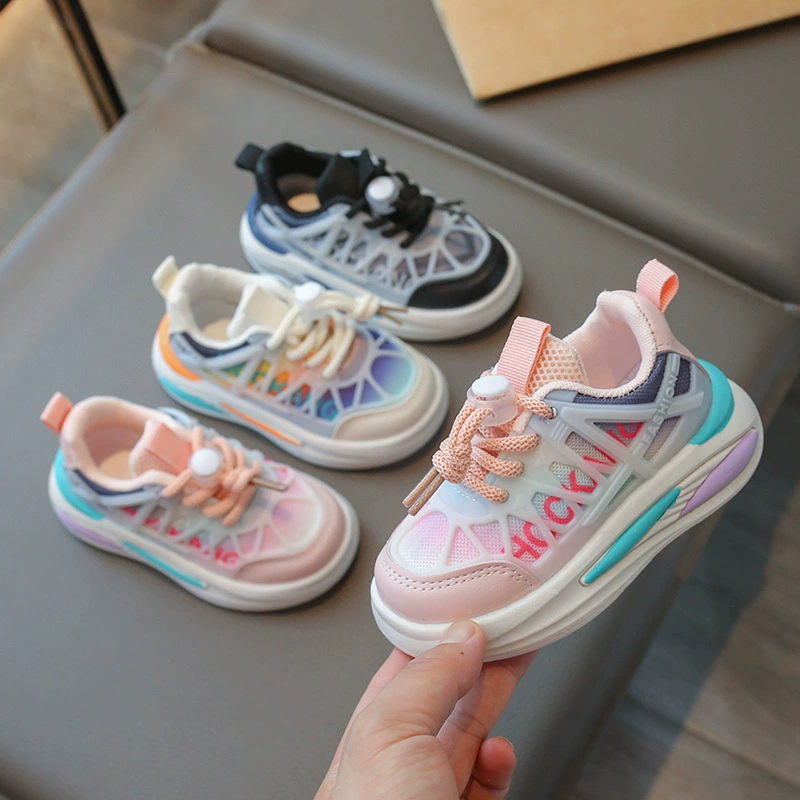 Детская спортивная обувь для мальчиков дышащая весной и осенью