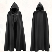 中世纪万圣节连帽斗篷女士男士成人长款巫师披风 cosplay舞台演出