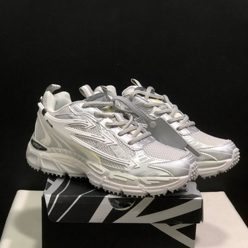 Putian Cross-Border Off Arrow Trail Running Shoes for Men and Women, Summer Mesh Breathable Casual Thick-Soled Height-Increasing Dad Shoes