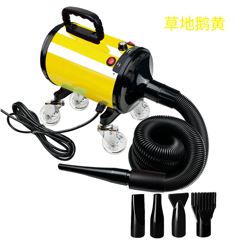 노란색 물 송풍기 C4 휠 - 5m 튜브