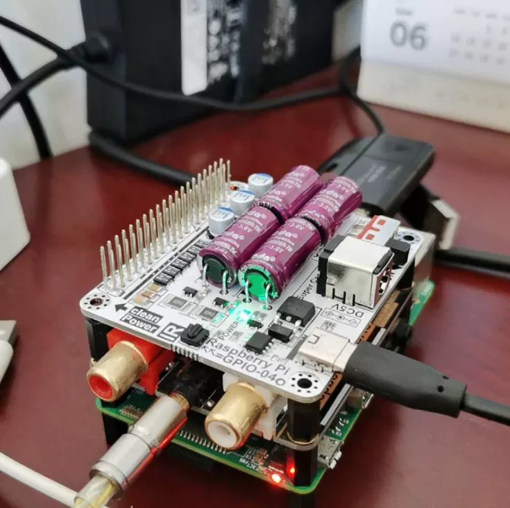 DAC для Raspberry Pi (Volumio/Moode), HIFI двойное декодирование, I2S, совместимо с Raspberry Pi 4B