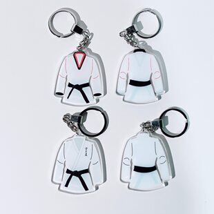Keychain for taekwondo, backpack, pack, commemorative decorations, Birthday gift