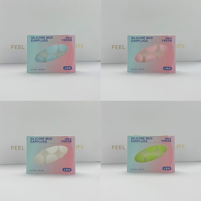 Silicone Earplugs Wholesale for Sleeping, Soundproofing, Waterproof, Shaping, Study Use, Anti-Noise, Anti-Snoring, Noise Reduction Tool Silicone Earplugs Wholesale for Sleeping, Soundproofing, Waterproof, Shaping, Study Use, Anti-Noise, Anti-Snoring, Noise Reduction Tool