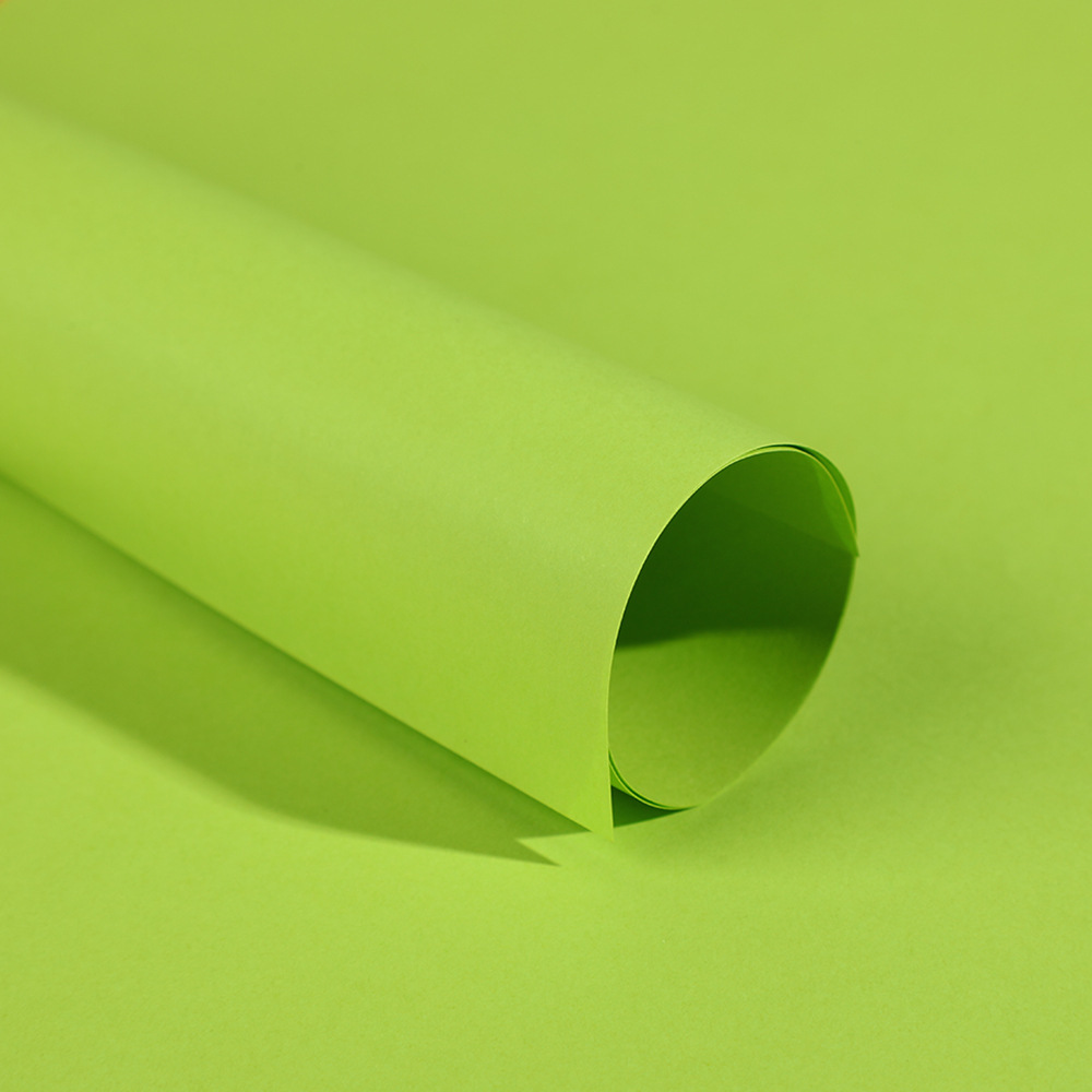 Papel de color Jizhou Papel de tarjeta de color Macaron completamente abierto Papel de creación de anillo de jardín de infantes Papel de fondo de hoja grande Papel de libro de color