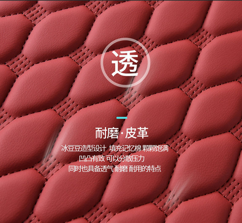 2024 Popular Car Goodies Car Heightening Storage Armrest Box Pad Memory Foam Car Storage Box Pad Heightening Pad