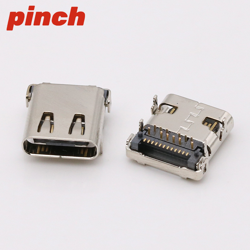 Tipo C conector USB 6p / 14p / 16p4 pin enchufe placa de parche de transmisión de alta definición conector de carga rápida