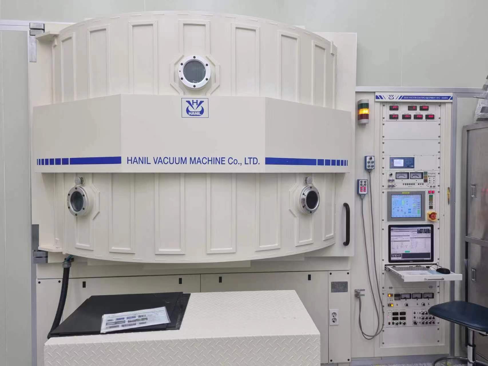 二手进口韩国韩一HVC-2050DA真空镀膜机车载TFT LCD液晶屏镀膜机