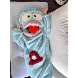 秋冬珊瑚绒好用儿童可爱男女加厚睡衣睡袍家居服包邮批发工厂直销