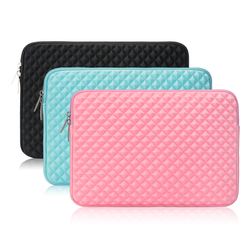钻石纹笔记本电脑包平板包适用MacBook戴尔13.3寸/11.6寸15.6内胆