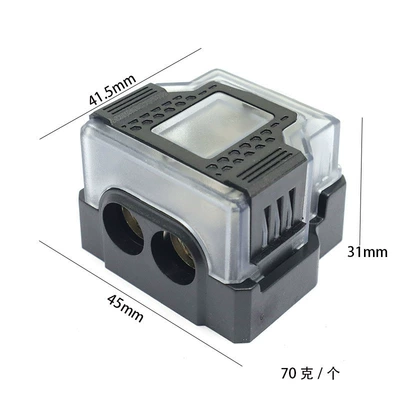 Car Audio Amplifier Modification Fuse One-To-Two/Three/Five Ground Wire Box Junction Box Hub Splitter (Other Car Modifications) - db88
