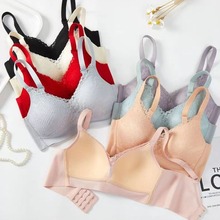 逸兰儿3152睡眠无托纯色无钢圈乳罩妈妈文胸B杯薄款胸罩不变透气