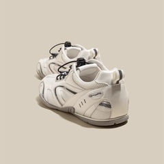 レトロレーシングシューズ女性の 2025 新しい夏メッシュ通気性フォレスト Gump トレーニングシューズ厚底カジュアルスポーツシューズ