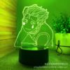 3D night light cross -border supply full -time hunter Siso USB touch colorful touch remote control anime department