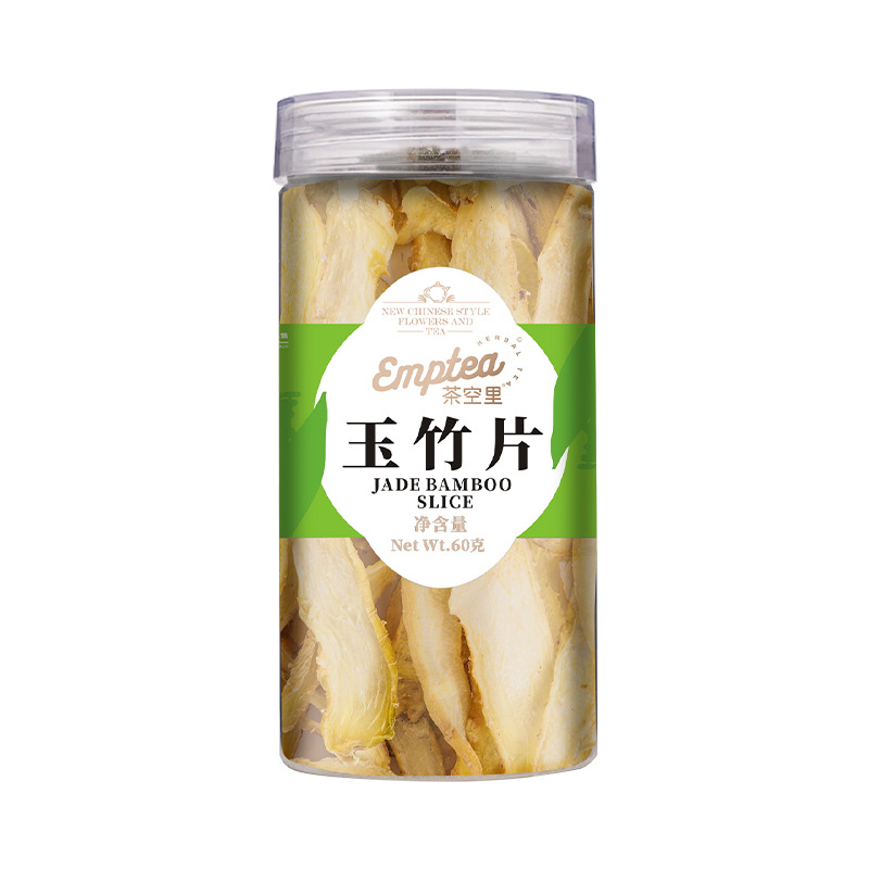 Chrysanthemum Mulberry Goji Flower Tea Blend (Tai Ju, Sang Shen, Gou Qi) — Bottled Herbal Tea in use