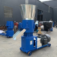 平模饲料颗粒机厂家花生壳饲料颗粒机草粉粮食造粒机