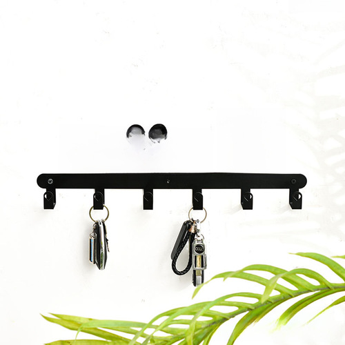Thickened Kitchen Hook Magic No-Nail Wall Mounted Multi-Function Spice Rack Coffee Multi-Layer Hook Shelf