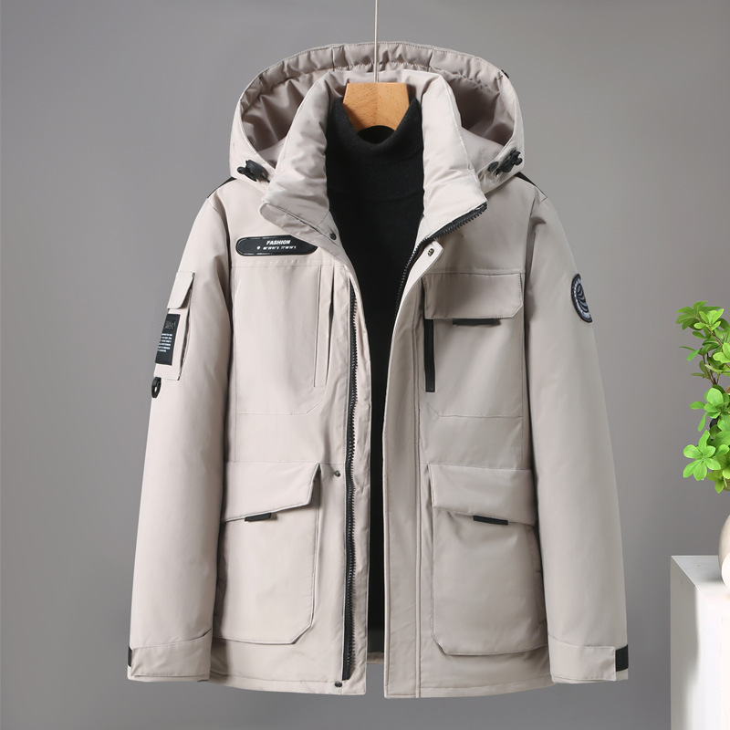 High quality workwear, popular in Russia, autumn winter loose down cotton jacket, men's and women's warm jacket_voghion.com