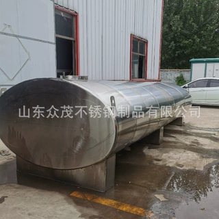 济宁定制不锈钢解冻池 生活水箱 焊接保温水罐消防水箱运输水箱