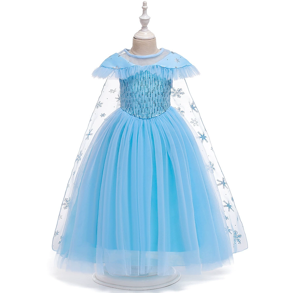Пижамный костюм принцессы? Wait: literal: Small princess costume, nail sequins, evening dress, skirt for princess, children's clothing, “Frozen”