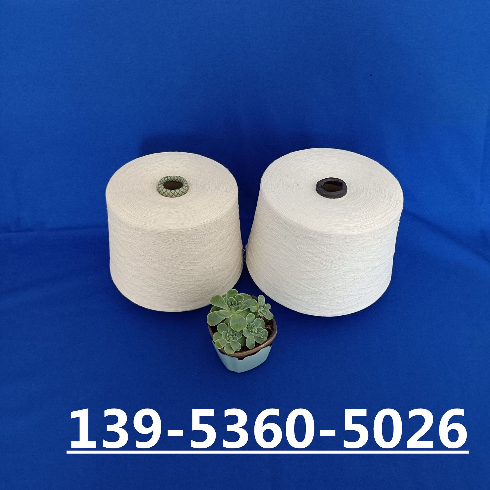 2303在机批发纯棉无捻纱 高捻纱 环锭纺针织棉纱40支 天然彩棉纱