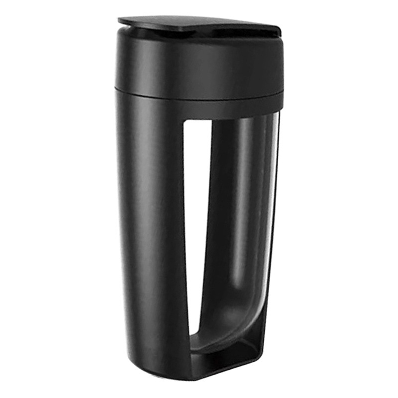 600ml de gran diámetro en forma de U taza de batido sellado taza deportes fitness taza de plástico proteína polvo batido taza de mezcla con bola