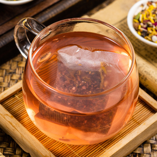 Eighteen-flavor goddess tea mulberry rose longan red date bag combination scented tea oe m sticker custom manufacturer