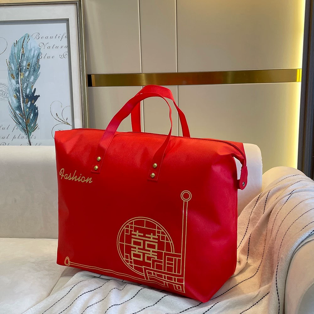 Упаковочная сумка для свадебного стеганого одеяла толстая пылезащитная сумка