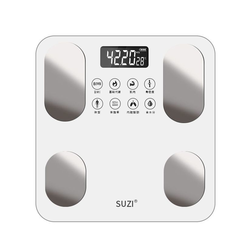 Báscula Digital de Grasa Corporal Medir el Peso Corporal y la Grasa para Dormitorio image 6
