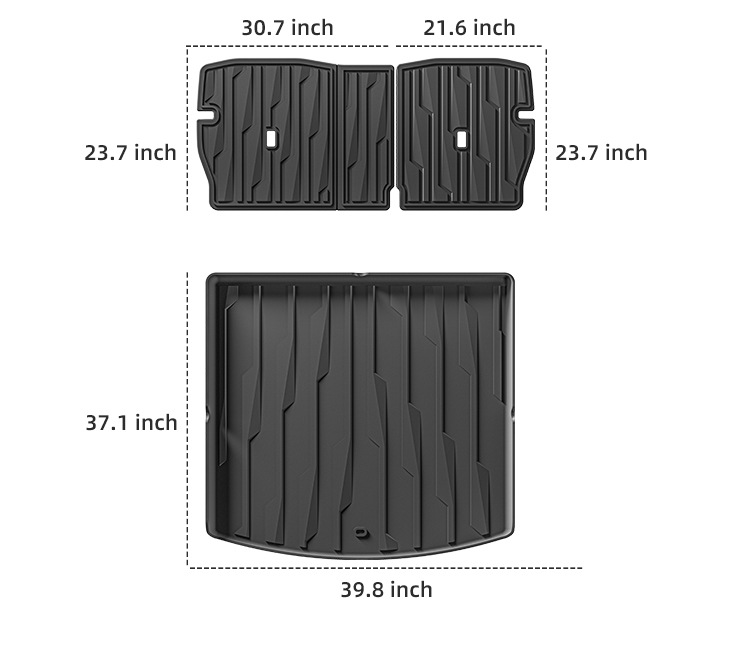 Suitable for 23-25 Models of Haval H6 Hev Right-Hand Drive Cars, Custom-Made Full Tpe Floor Mats, Exclusively for Cross-Border Supply