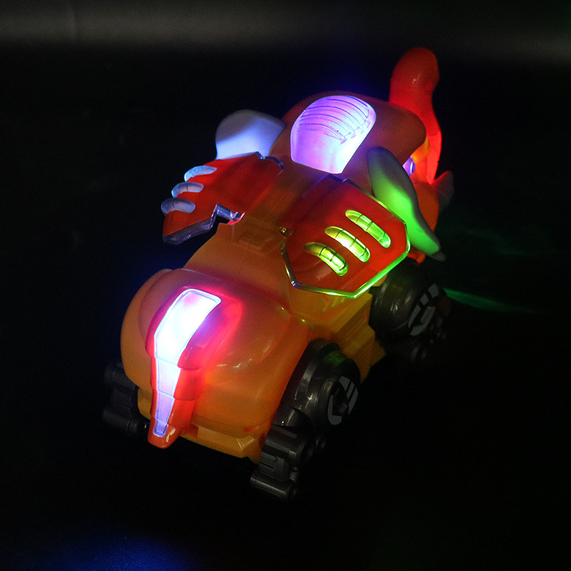 Tiktok mismo eléctrico Universal 360 ° giratorio vuelo elefante luz música niños modelo de juguete al por mayor