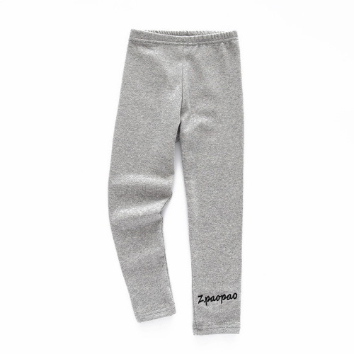 Children's Leggings Girls Spring and Autumn Children's Pants Long Pants Autumn Pure Cotton Trend Baby Pants Slim Fit Children's Clothing Wholesale Class A
