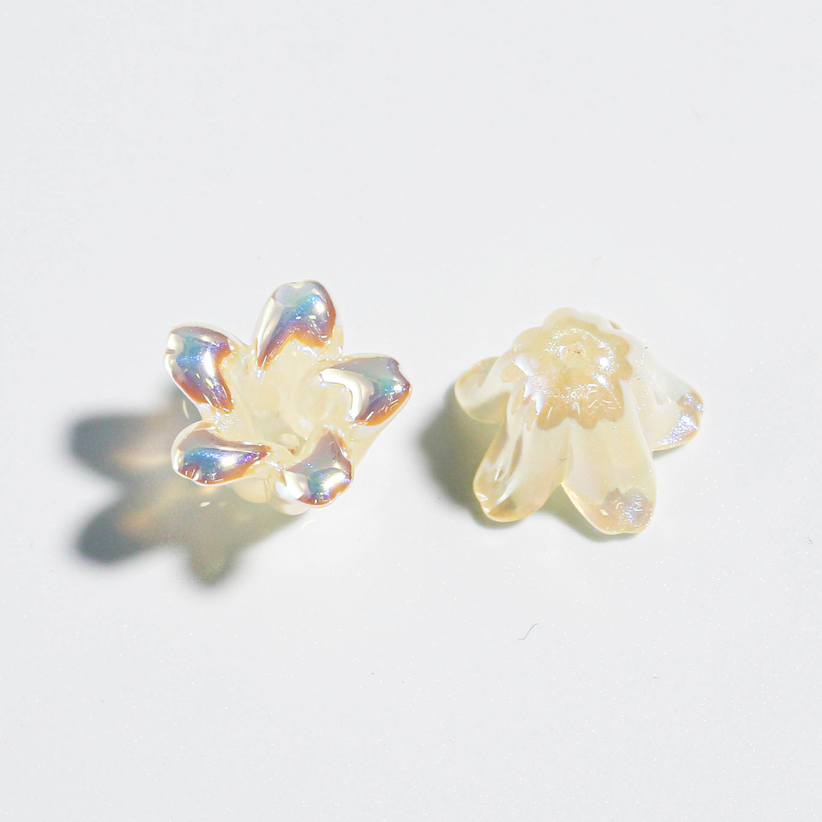 Cuentas de Flor de Lirio de los Valles, Cuentas Sueltas de Flor de Lirio, Bola de Flores, Accesorios de Joyería DIY, Cuentas a Granel