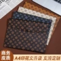 大容量资料跨境防水档案袋
