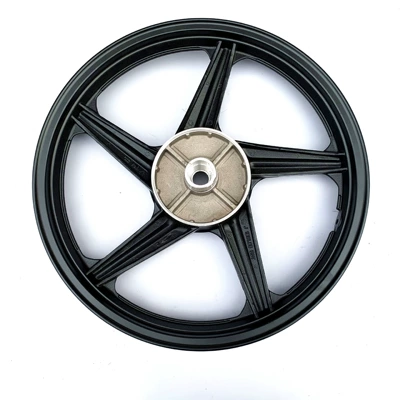 Suitable for Qs150-5 Motorcycle Hanjun Gr150 Black Silver Ga150 Front and Rear Hub Rims Aluminum Wheel Disc Brake Drum Brake