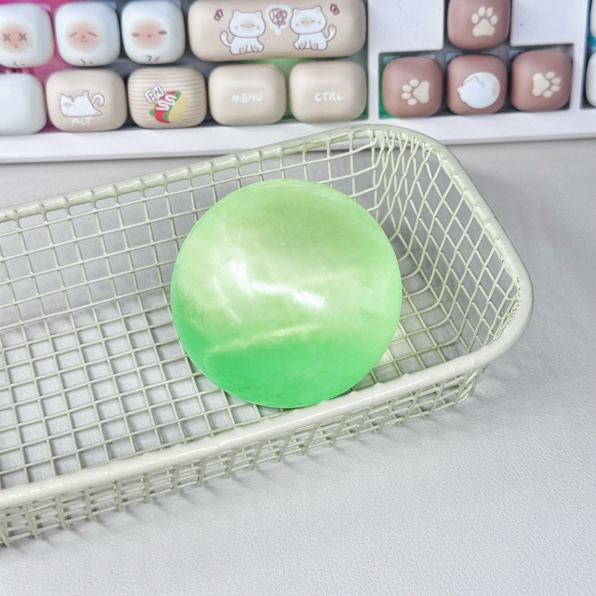6cm green [opp bag]