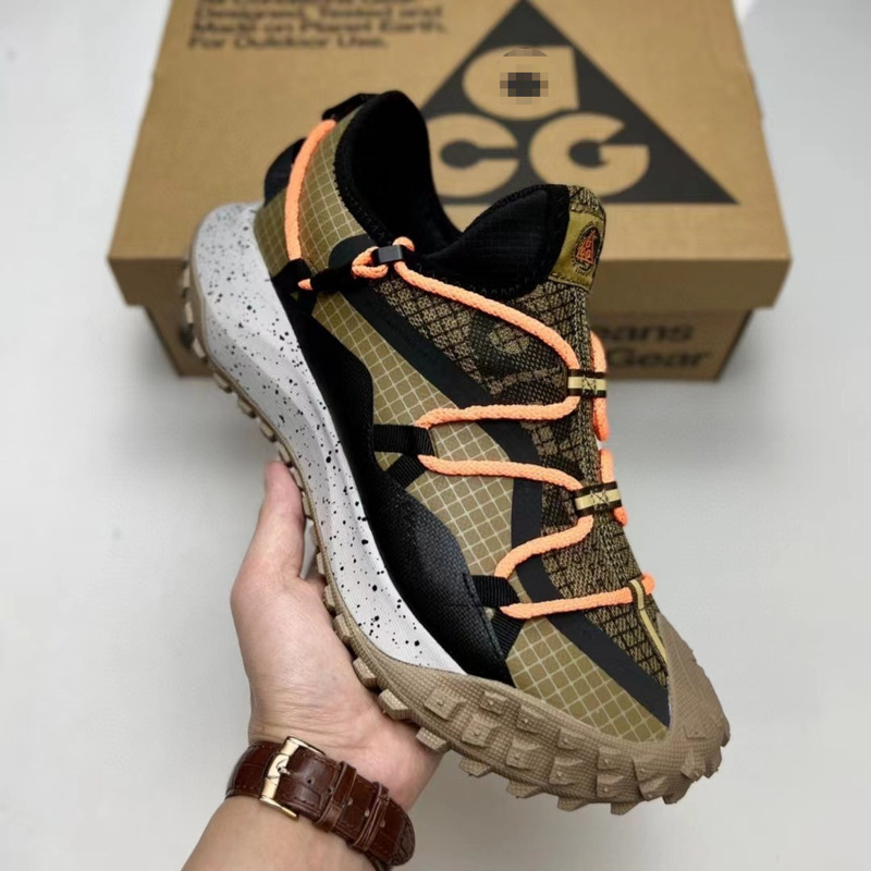 Putian Pure Original Acg Mountaineering Outdoor Hiking Shoes Low-Top Waterproof Anti-Slip Wear-Resistant Off-Road Reflective Functional Men's and Women's Shoes