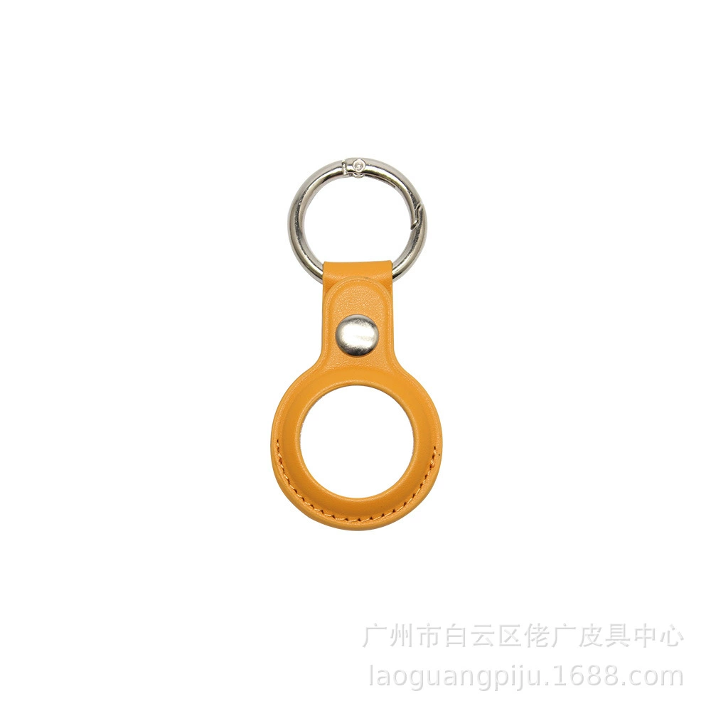 Защитная крышка AirTag Apple трекер кожаный локатор кожаный чехол для Apple питомца европейский и американский стиль