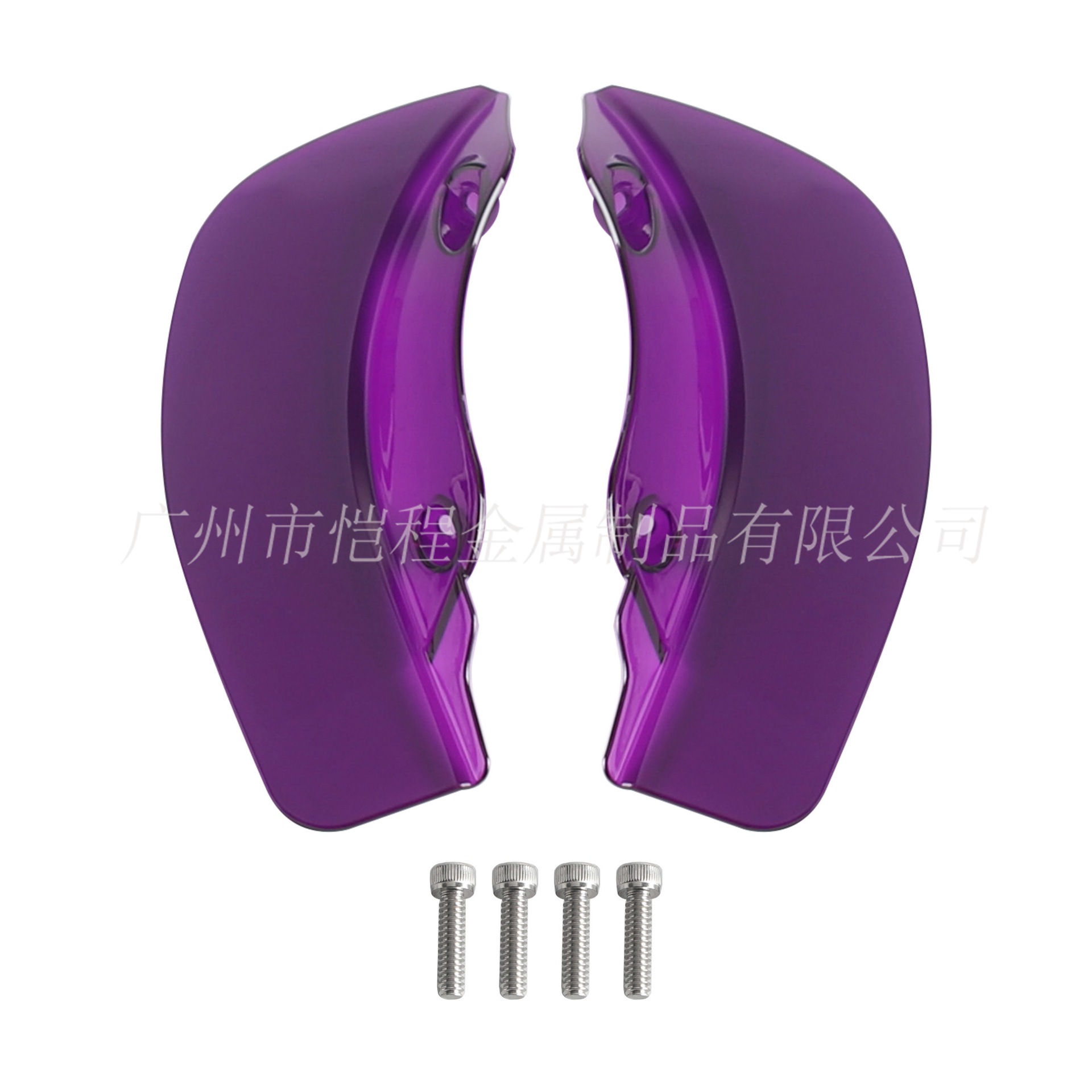 Motorcycle Modification Parts Suitable for Harley Road Glide Series Fltrx Widened Air Deflector 15-16