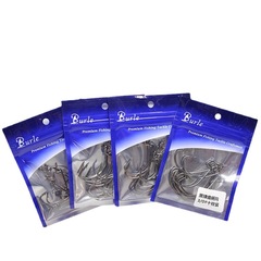 批發曲柄鈎 HOOK 十枚裝曲柄鈎鱖魚翹嘴鱸魚魚鈎漁具配件