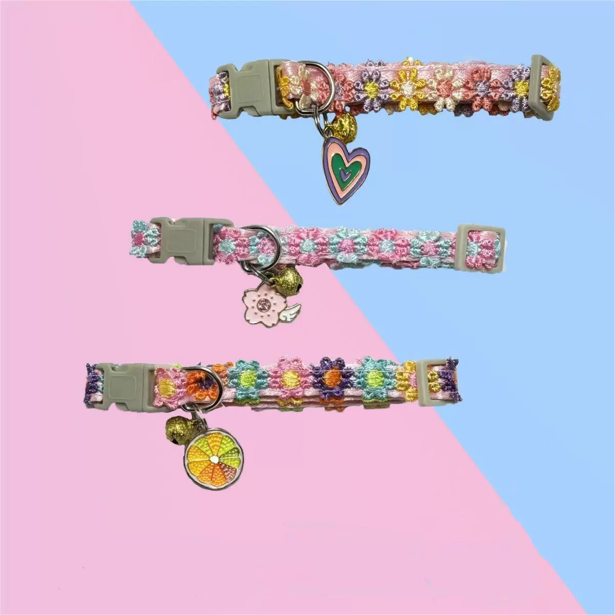 Новый красочный кружевной кошачий ошейник допаминовый ошейник колокольчик кошачий ожерелье собачий шейный кошачий орнамент