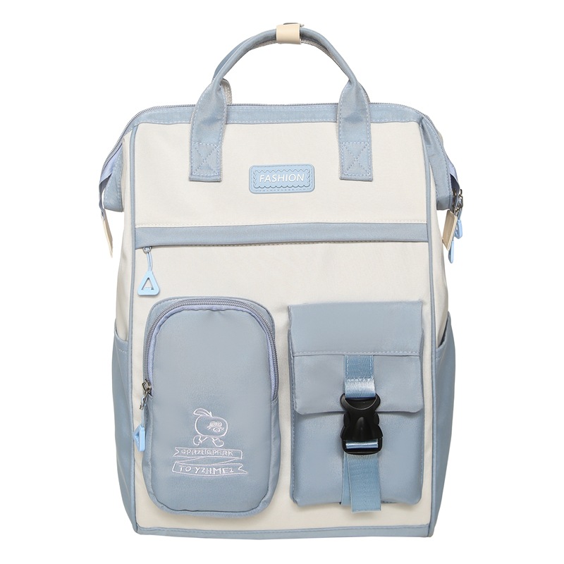 新款双肩包初中生书包大容量韩版高颜值时尚百搭轻便大学生旅行包