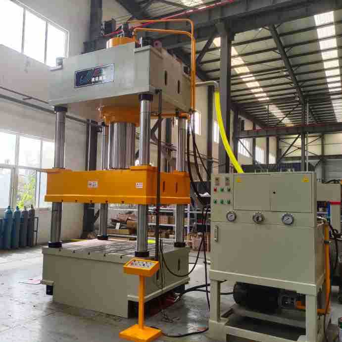 小型台式压力机40吨 20吨  四柱液压机 10吨三梁四柱油压机