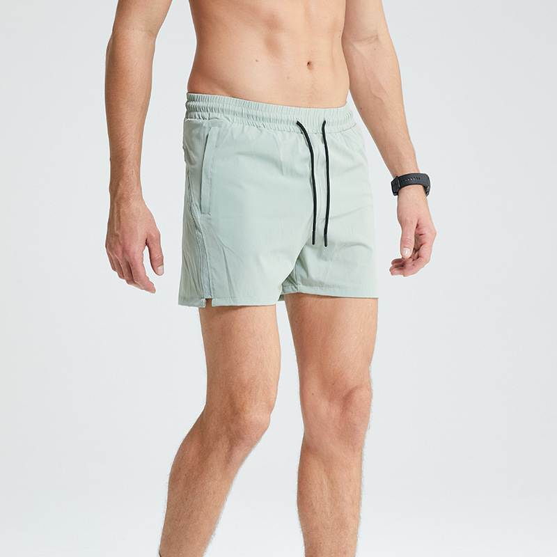 Summer Men's Three-point Pants Stretch Training Shorts Boys Quick-drying Breathable Outdoor Running Marathon Shorts