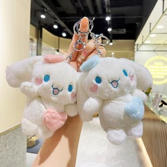 起爆金玉桂犬ストラップぬいぐるみキーホルダーカップル同型かばん掛けプレゼントぬいぐるみ