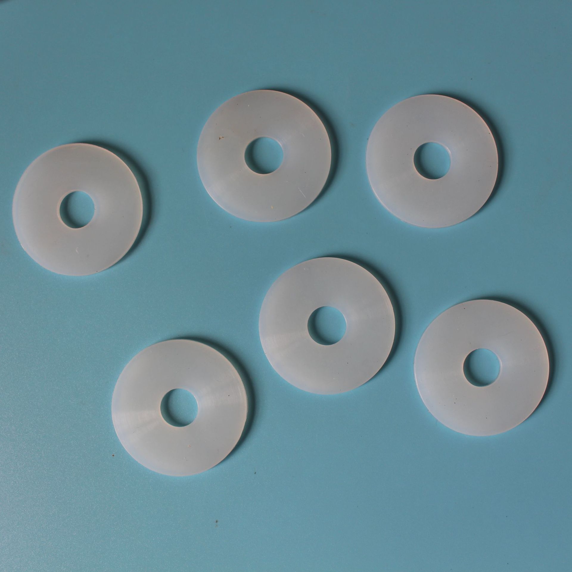 现货供应 19*9*3mm喷头防漏透明硅胶垫片 耐高温水杯橡胶密封垫圈